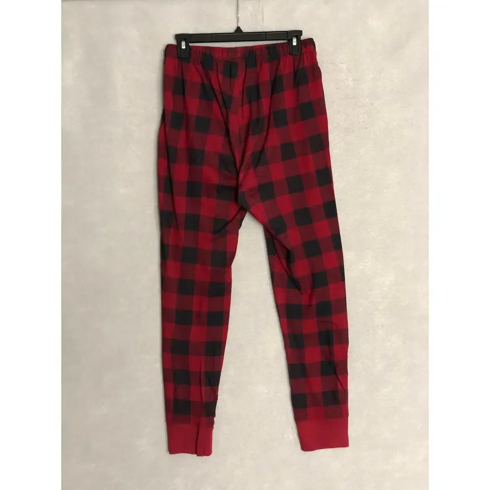 Polo Ralph Lauren Buffalo Check Jogger Lounge Pants Men's Small Cotton NEW